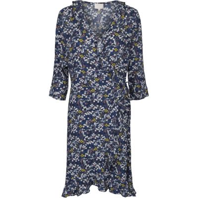 Minus Aviva Wrap Dress - Meadow Print Minus Aviva Wrap Dress - Meadow Print